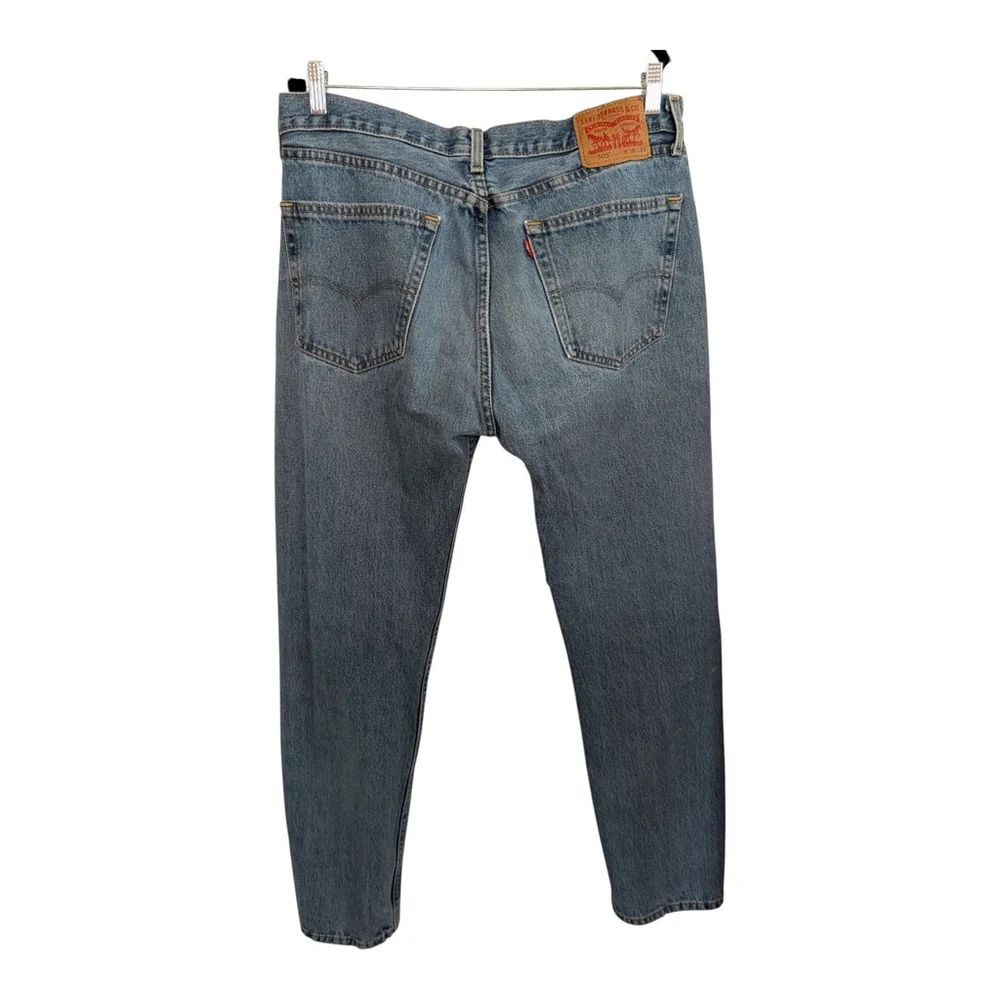 Levis 505 Straight Leg Jeans Size 36 X 34 Classic